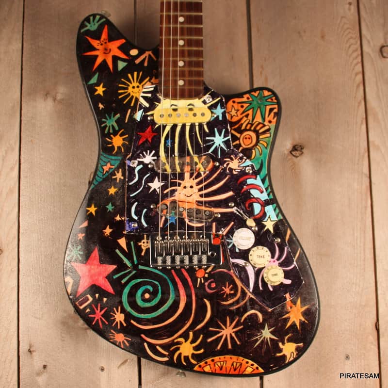 Eko Camero 2000 Custom Art guitar 1999 - partscaster - image 1