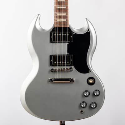 Gibson SG Standard '61 Stop Bar, Silver Mist | Demo image 1