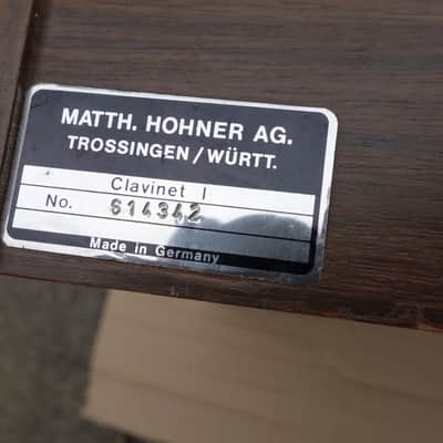 Hohner Clavinet 1 THE first model! (with KKGB demo-video) image 9