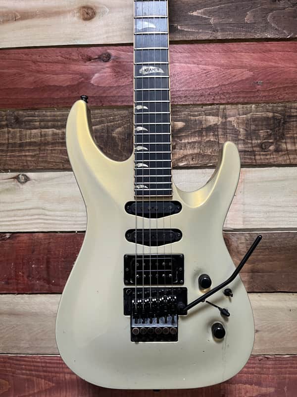 Kramer Stagemaster Deluxe 1 Archtop 1989 - Champagne Sparkle image 1