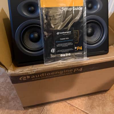 Audioengine P4 Passive Bookshelf / Studio Monitors -Open Box / Mint! image 4