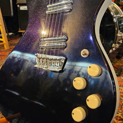 1990's Danelectro Hodad MIK Metallic Purple Electric Guitar | Reverb