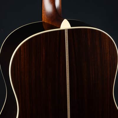 Bourgeois DS Vintage 12-Fret Indian Rosewood and Adirondack Spruce Black Top NEW image 16