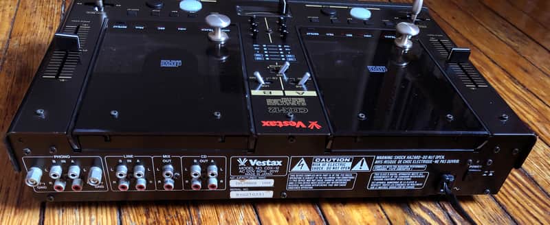 Vestax CDX-12 1998 | Reverb