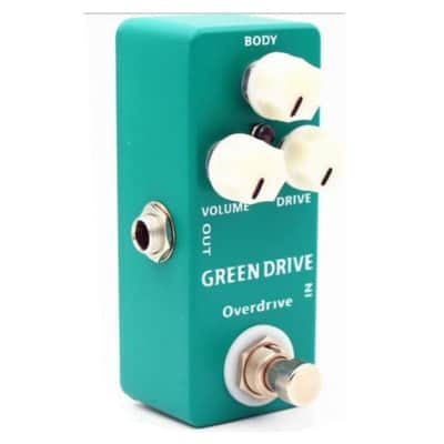 Mosky Audio Green Drive Overdrive Guitar Effect Pedal Massive sustain overdrive True Bypass image 4