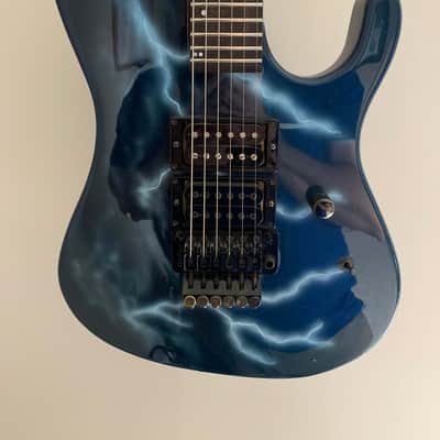 Kramer Nightswan 1988 Lightning Bolt Graphic image 2