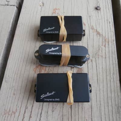 NOS Select by EMG HSH Guitar Pickup Set! Two Humbuckers, One Single Coil! image 1