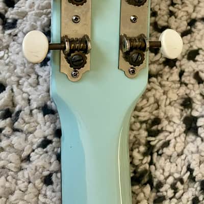 1963 Gibson Melody Maker Refinished Brazilian Rosewood Pelham Blue image 14