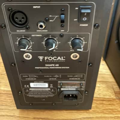 Focal Shape 40 Powered Studio Monitor Pair – Made in France Excellent Condition image 6