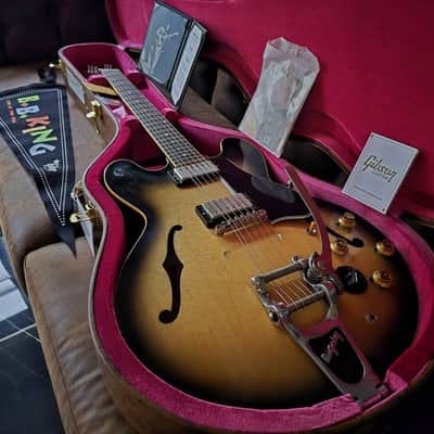 Gibson Custom Shop 1959 ES-335 B.B. King «Live at the Regal» - Murphy Lab Aged – Argentine Grey Sunburst image 6