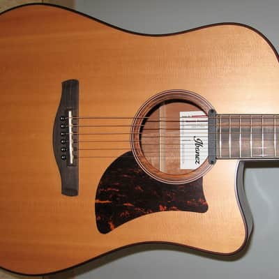 Ibanez AAD300CE-LGS Advanced Acoustic Dreadnought - Natural Low Gloss image 1