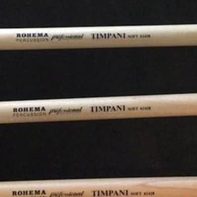 Rohema Percussion - Pro Series - Timpani Mallets Soft (Made in Germany) - 2 Pairs image 4