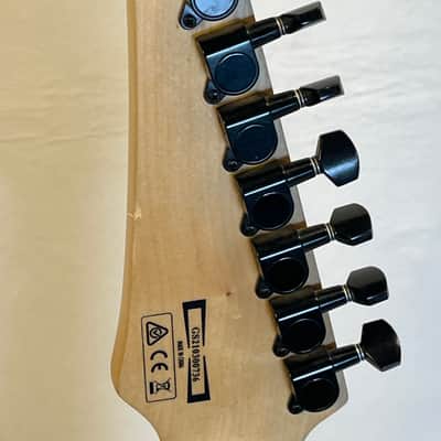 Ibanez GRG7221QA-TBB Gio with Purpleheart Fretboard 2020 - 2021 - Transparent Blue Burst image 6