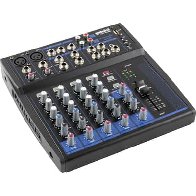 Gemini GEM-08USB 8 Channel USB Bluetooth Mixer for Live Sound & Mixing image 4