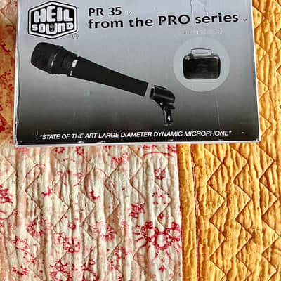Heil Pr 35 Large Diaphragm Dynamic Microphone  2023 - Black image 3