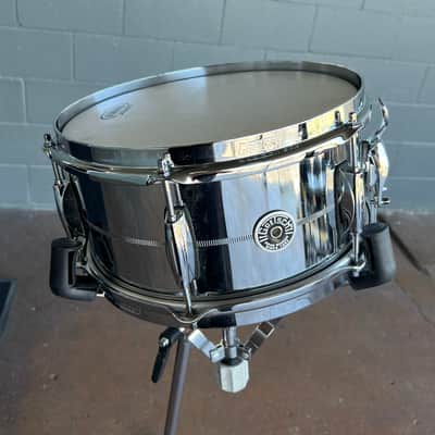 Gretsch G4168 Brooklyn Series 6x13" Chrome Over Brass Snare Drum image 2
