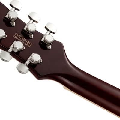 Gretsch Electromatic Premier Jet Electric Guitar, Ebony Fingerboard, Robusto Burst image 5
