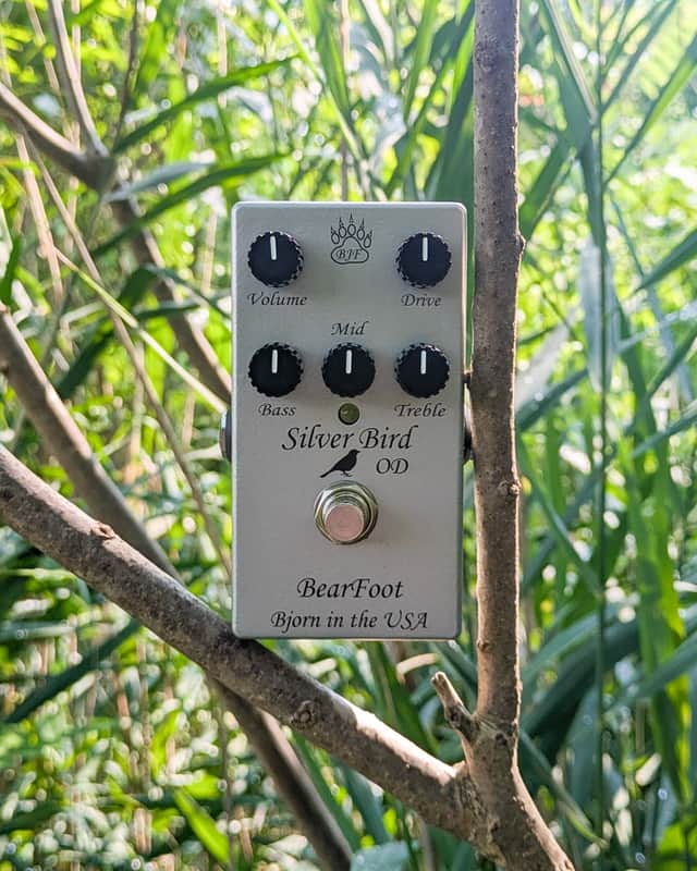 BearFoot FX "Bjorn in the USA" series Silver Bird OD image 1