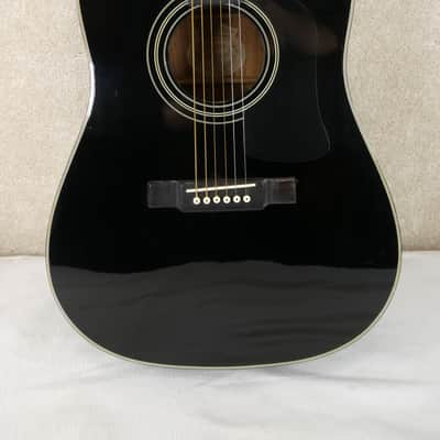 Washburn D100 CEB Blk w/HSC image 1