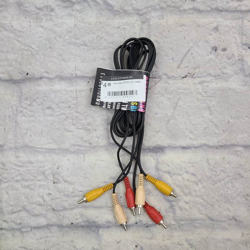 Unknown RCA3 3ft Cable image 1