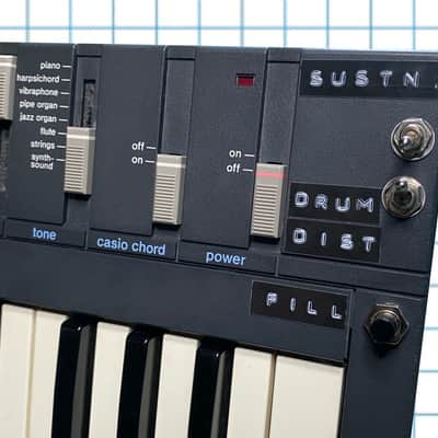 Circuit Bent Casio PT-100 - Modified w/ 10 Unique Mods - Line Out, Echo & Filter FX, Sustain, Distortion, & More! image 4