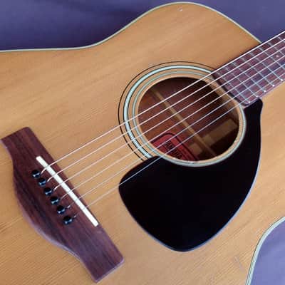 Yamaha FG-180 Red Label Jumbo Dreadnought 1971 - Natural + Hard Case image 21