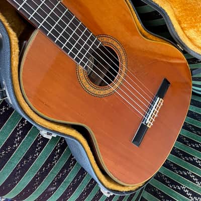 1986 Takamine C132S Classical Series Nylon String Acoustic Guitar Natural Gloss image 6