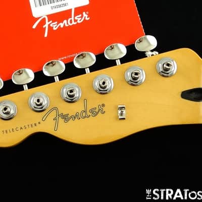 LEFTY Fender Player II Telecaster Tele NECK + TUNERS, Rolled Edges image 1