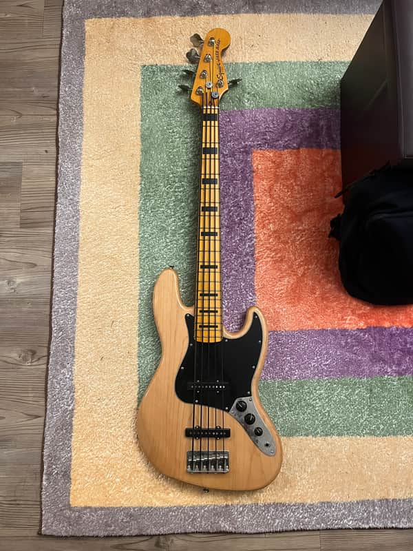 Squier Vintage Modified Jazz Bass V | Reverb
