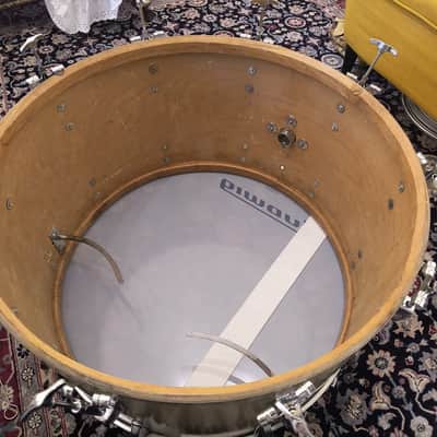 Vintage 1970s Ludwig No. 999 Deluxe Classic Outfit 9x13 / 16x16 / 14x24" Drum Set (3-Ply) in Silver Sparkle image 9