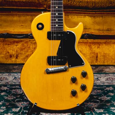 1957 Gibson Les Paul Special Electric Guitar, TV Yellow w/ HSC - Used image 1