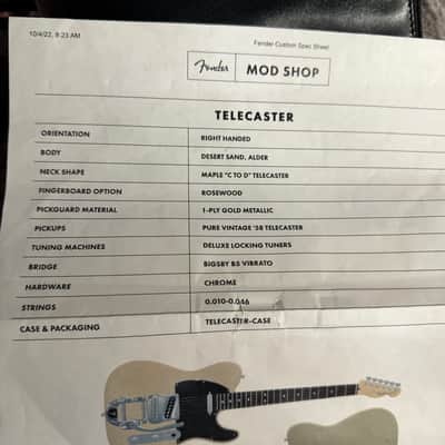Fender Mod Shop Telecaster image 13