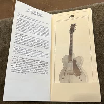Gibson Custom Series Brochure 1980’s image 2