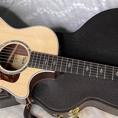 Taylor 412ce V-Class Acoustic-Electric Guitar - Natural - Authorized Dealer - 4.65 lbs - G06209 - OPEN BOX - SAVE BIG!! image 6