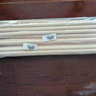 Vic Firth Drumsticks Factory 2nds Blank Ride Clarity Drum Stick Pair Wood Tip Peter Erskine 2020s - Natural image 2
