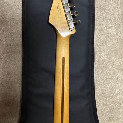 Fender Stratocaster FSR Blonde White 2013 MIM image 6