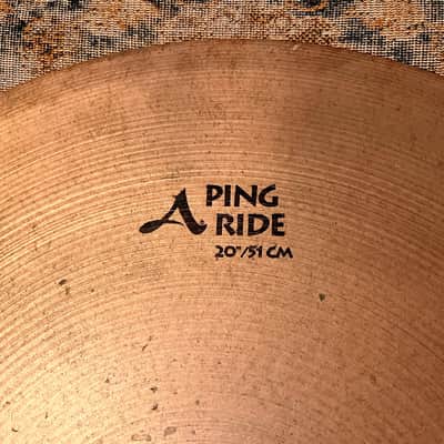 Zildjian PING Ride 20” 2895 g Strong Articulation! Great Bell! Iconic Zildjian!  Don’t Pay $385! image 3