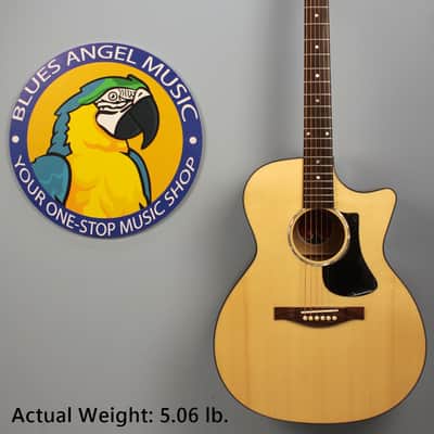 Eastman PCH3-GACE-CLA - Grand Auditorium Acoustic Electric Guitar - Natural Gloss image 1