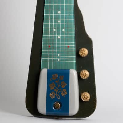 Gibson Century 6 Lap Steel Electric Guitar (1952), original brown hard shell case. image 3