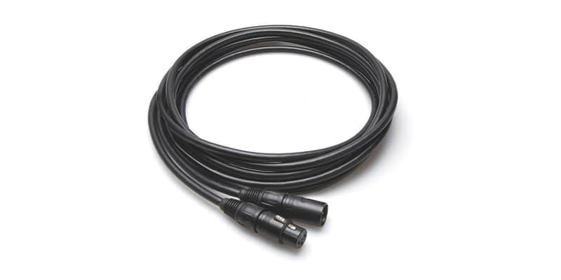 Hosa CMK-015AU Neutrik XLR3F to XLR3M Edge Mic Cable - 15' image 1