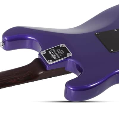 Schecter Nick Johnston Traditional HSS 10th Anniversary Atomic Violet image 10