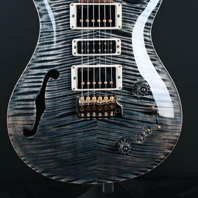 PRS 40th Anniversary Special Semi-Hollow Limited Edition Faded Whale Blue (Natural Back) #755 image 3