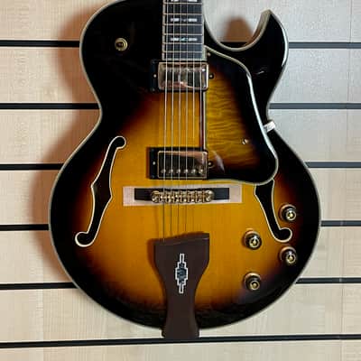 Ibanez LGB30-VYS Vintage Yellow Sunburst George Benson Signature Electric Guitar image 2