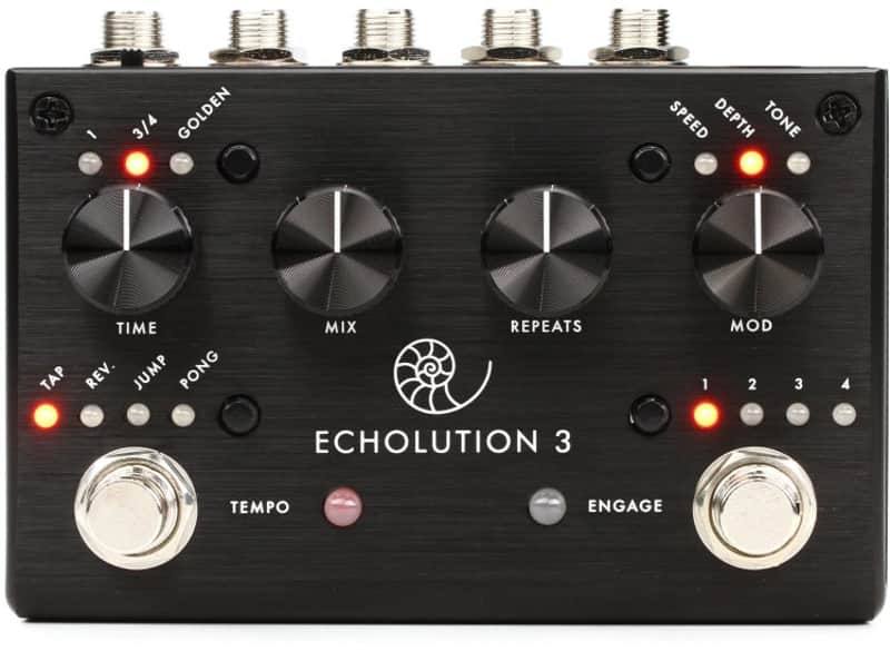 Pigtronix Echolution 3 Stereo Delay Pedal (Echolution3d1) image 1