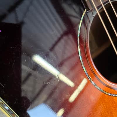 Alvarez Yairi DY1TS Dreadnought 2018 - Tobacco Sunburst Gloss image 15