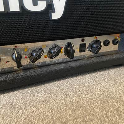 Laney GH100L Single-Channel 100-Watt Tube / Valve Guitar Amp Head 2000s - Black image 3