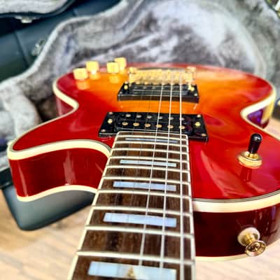 🔥GIBSON PICKUPS🔥 Epiphone Prophecy Les Paul Custom Plus GX~ Cherry Sunburst! Bild 16