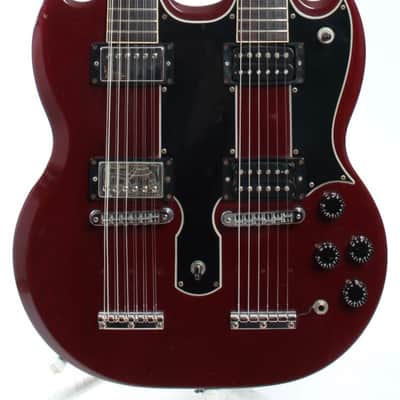1994 Gibson EDS-1275 cherry red Jimmy Page mod image 17