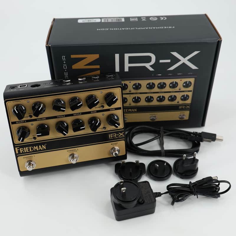 Friedman IR-X Dual Tube Preamp w⁄ Box & Power Supply