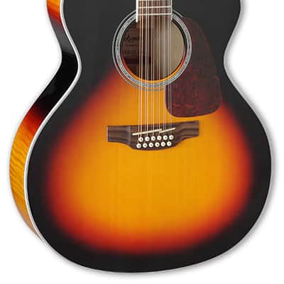 Takamine GJ72CE-12 BSB Gloss Brown Sunburst image 1